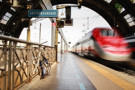 Milán a Řím vlakem Frecciarossa - 1