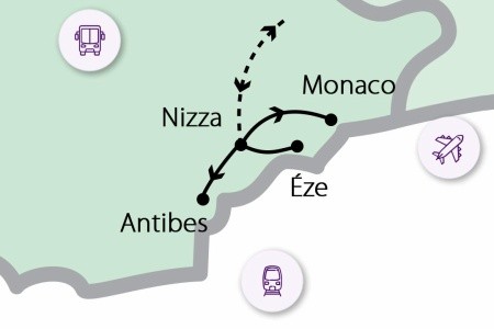 Nizza És Monaco Karácsonyi Fényei