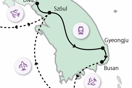 Dél-Korea különleges világa – Szöultól Jeju szigetéig
