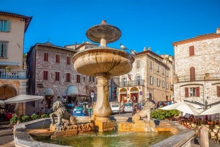 Umbria - potulky srdcom Talianska, Gubbio, Assisi, národný park Marmore, Civita di Bagnoregio, vodopády Marmore, Orvieto, Perugia - 5
