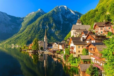 Rakúske jazerá a Hallstatt, Hallstatt, Obertaun, Badl Ischl, Gmunden, Dachstein - 1