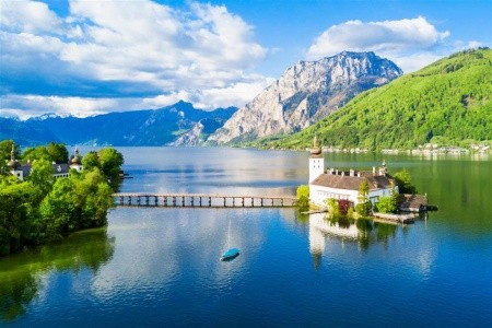 Rakúske jazerá a Hallstatt, Hallstatt, Obertaun, Badl Ischl, Gmunden, Dachstein - 3