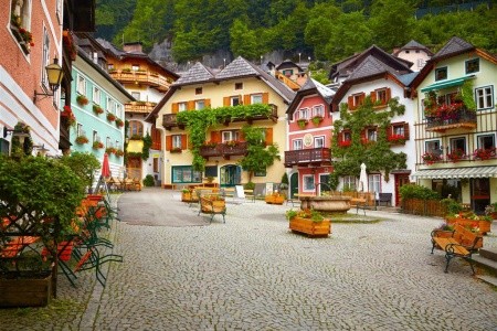 Rakúske jazerá a Hallstatt, Hallstatt, Obertaun, Badl Ischl, Gmunden, Dachstein - 4