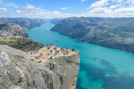 Norsko: Na hraně fjordu (Preikestolen& Bergen)