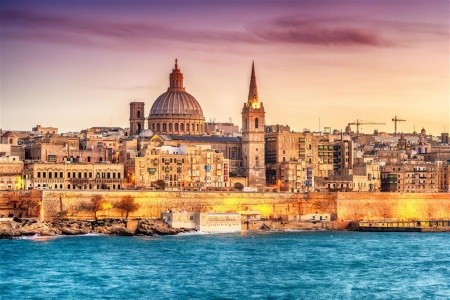Malta – historická mozaika, Valeta, ostrov Gozo, Mdina - 1