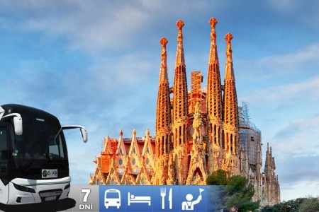 Autobusový zájazd do Barcelony, Nice a Monaka - 1