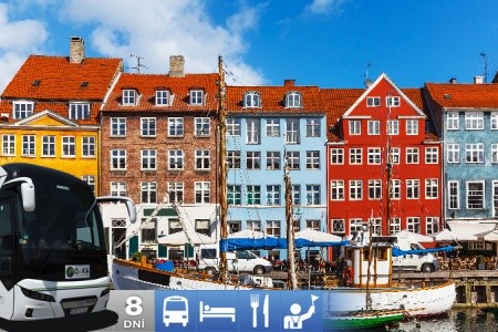 Exkluzívny autobusový zájazd Dánsko – Nórsko – Švédsko