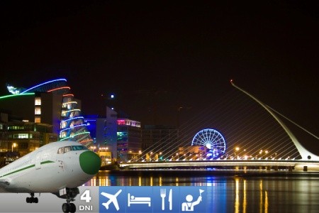 Irsko 6 Dublin letecky za írskou atmosférou