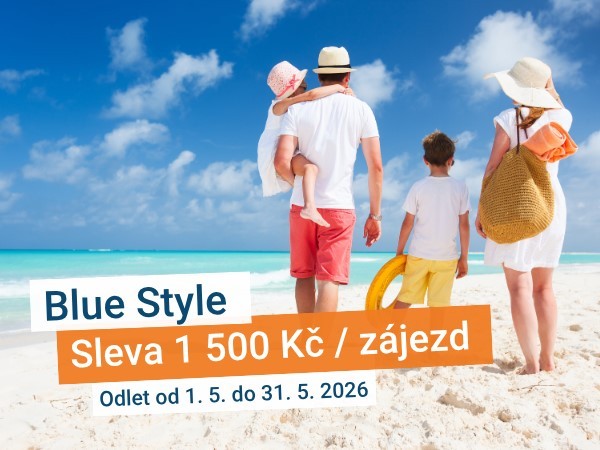 Blue Style velikonoční sleva 1500