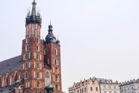 Krakkó, éjszaka a buszon