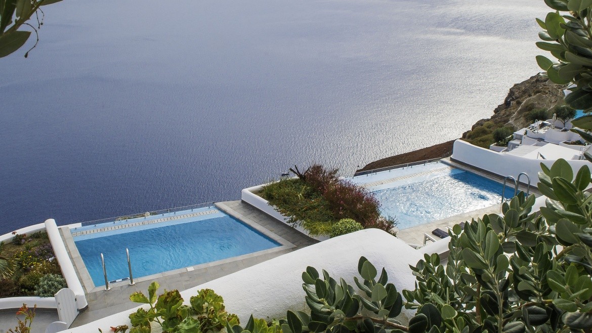 Apartmány Santorini Secret & Spa