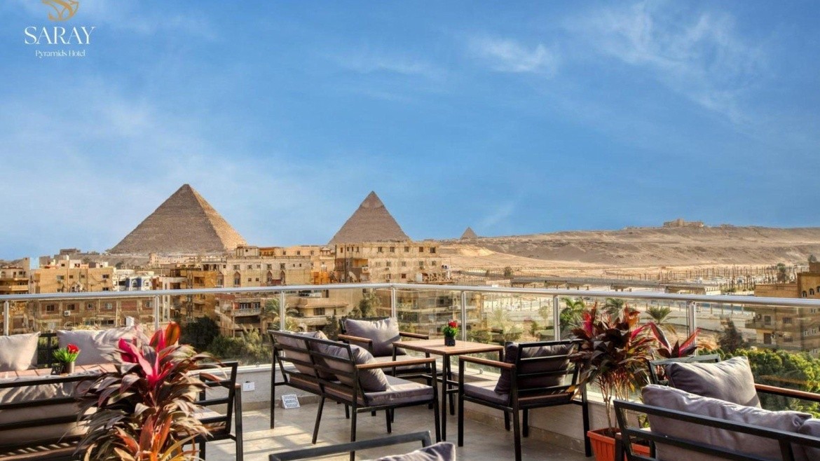 Saray Pyramids & Museum View