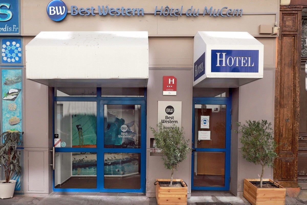 Hotel Best Western Hôtel du Mucem - Marsylia