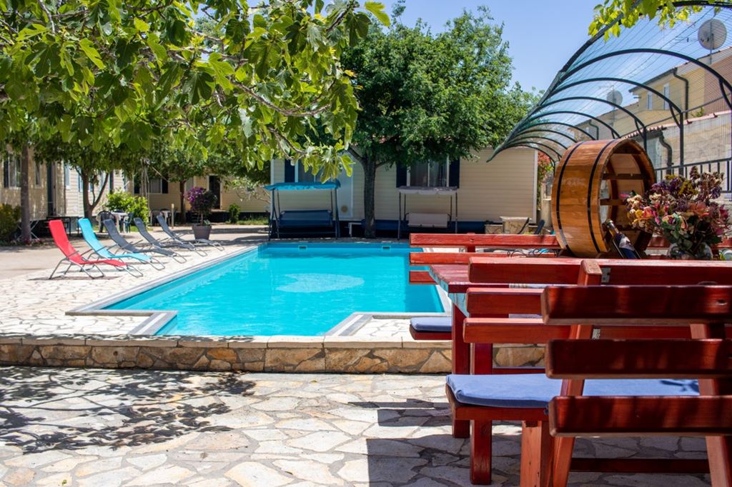 Rodinný rezort Bonaca - mobilní domky: Pobyt v mobilním domku bez stravy