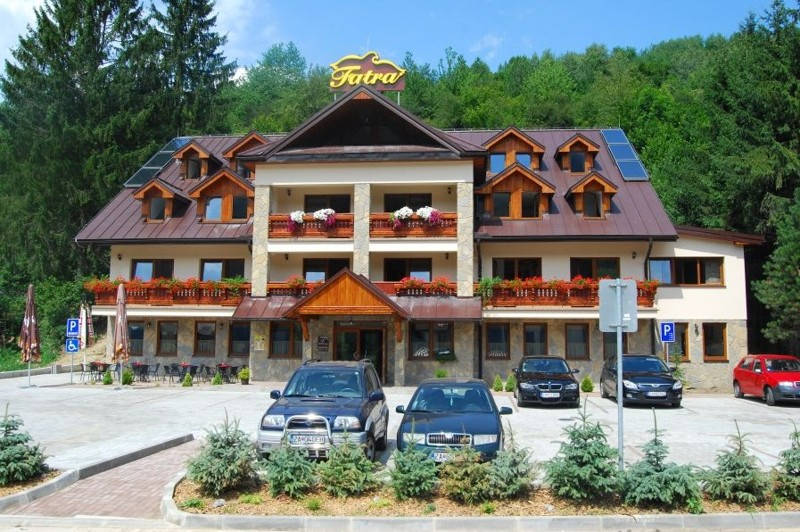 Garni hotel Fatra exterier.