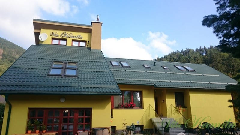 Penzion Vila Kamila exterier.