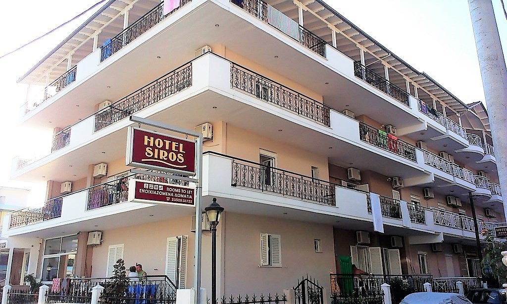 KM TRAVEL Řecko Leptokárie apartmánový dům Siros
