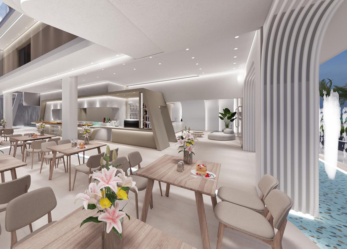 ZORBAS LIFESTYLE - Restaurace - MAIN RESTAURANT