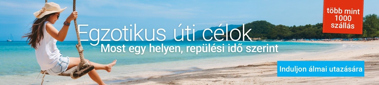 Nyaralás a pálmafák alatt, mesés helyeken