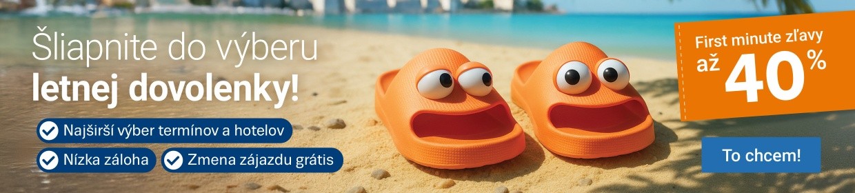 Šliapnite do výberu letnej dovolenky!