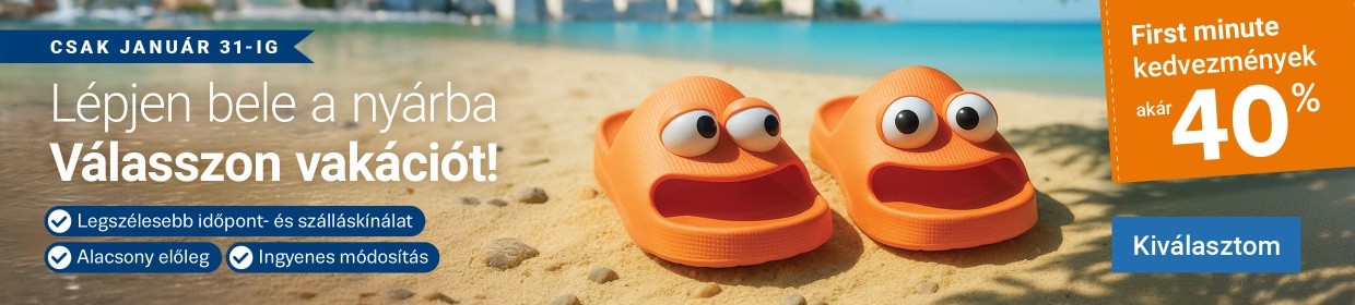 Lépjen bele a nyárba, válasszon vakációt 