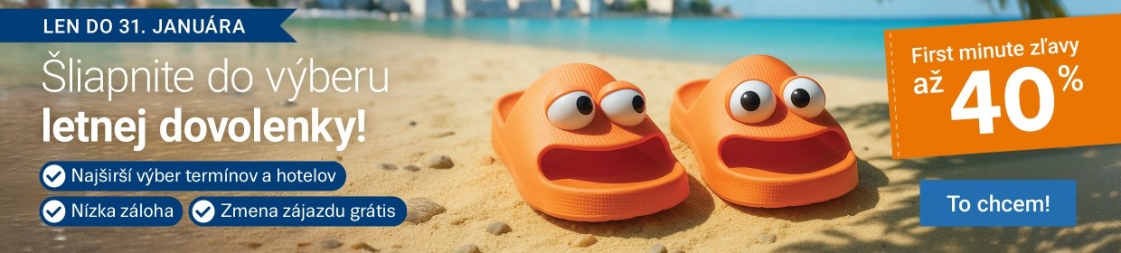 Šliapnite do výberu letnej dovolenky!