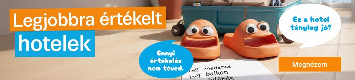 Legjobbra értékelt hotelek 