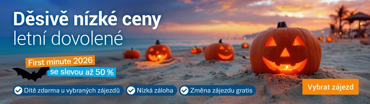 Halloween: Děsivě nízké ceny letní dovolené