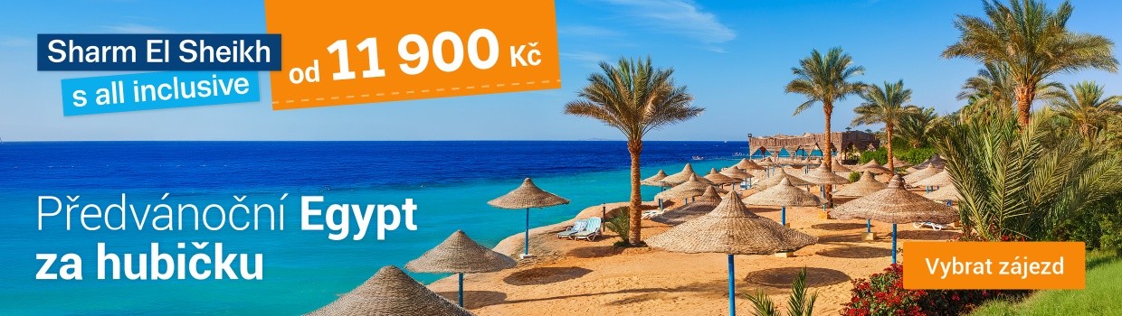 Předvánoční Egypt za hubičku