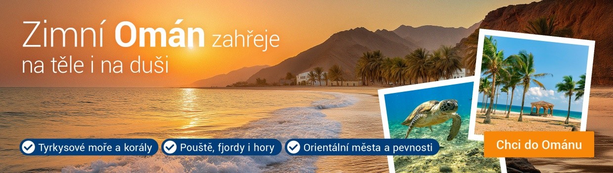 Zimní Omán zahřeje