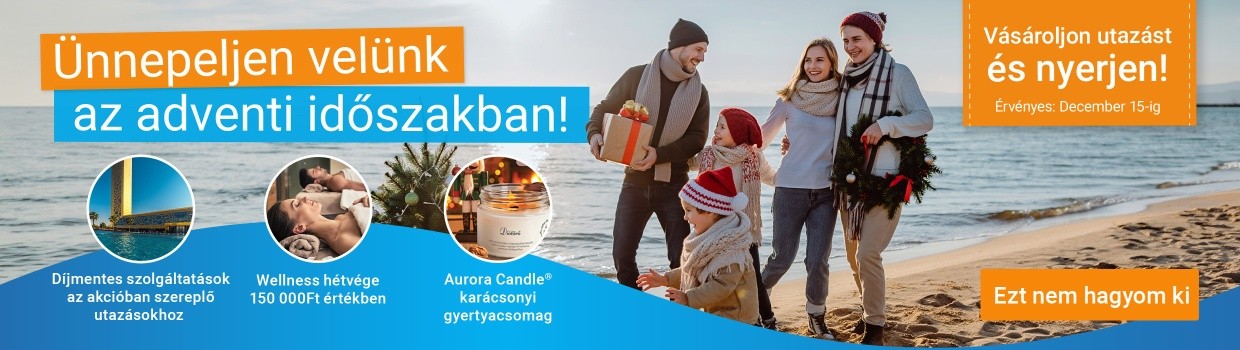 Vásároljon utazásést és nyerjen