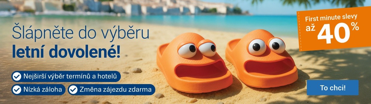 Šlápněte do výběru letní dovolené