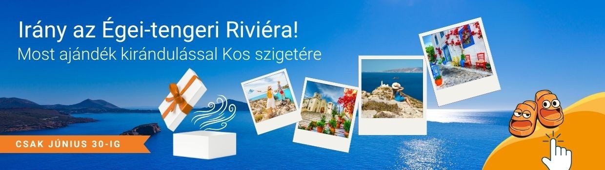 Égei-tengeri Riviéra ajándék kirándulással