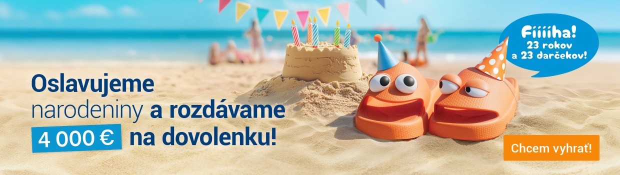 Vyhrajte 4000 eur na dovolenku