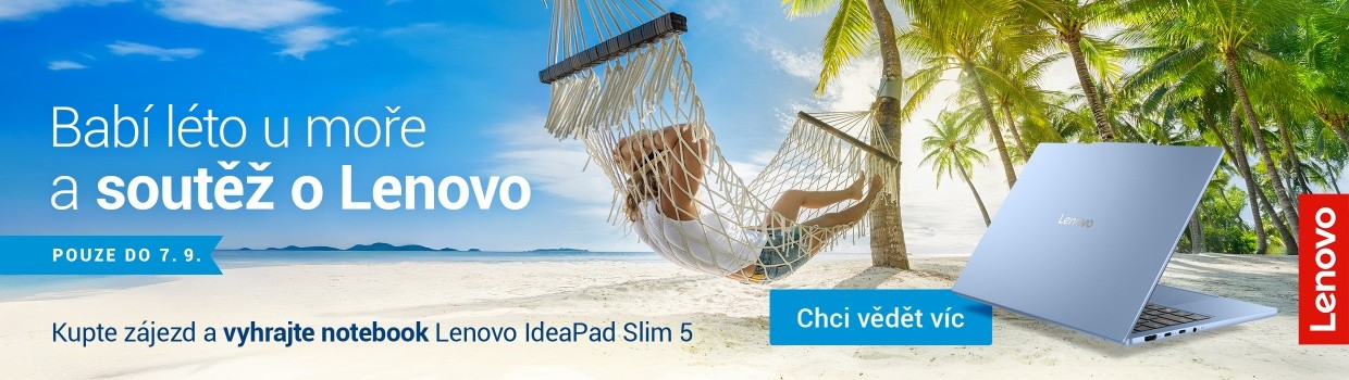 Babí léto u moře a soutěž o Lenovo