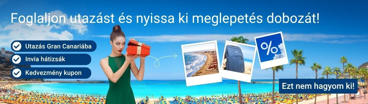 Foglaljon utazást és nyissa ki meglepetés dobozát! 