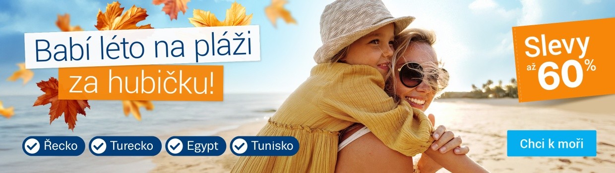 Prožijte Babí léto u moře