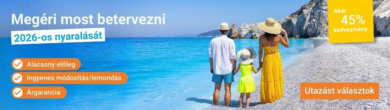 Megéri most betervezni 2026-os nyaralását