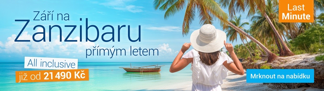 Zanzibar přímo z Prahy