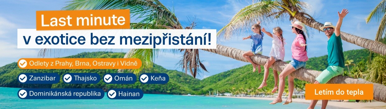 Exotika přímým letem 2026
