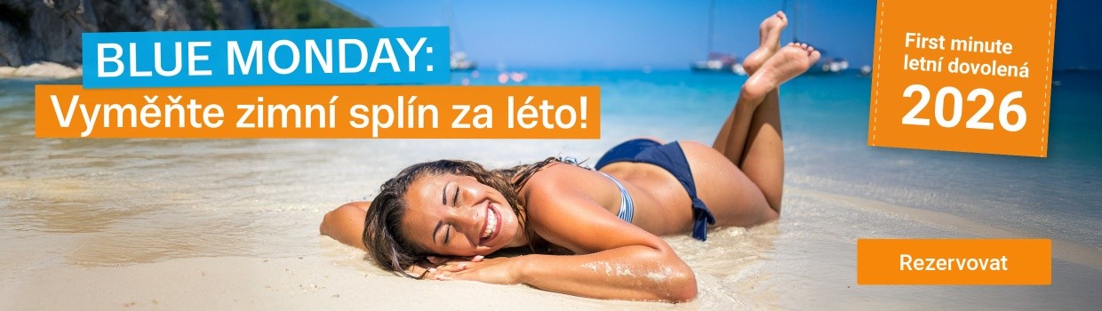 Blue Monday - vyměňte zimní splín za léto