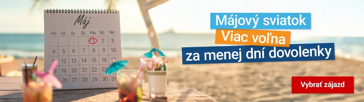 Využite Sviatok práce naplno a naplánujte si jarnú dovolenku