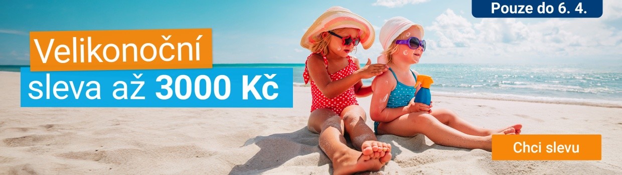 Velikonoční sleva až 3000 Kč