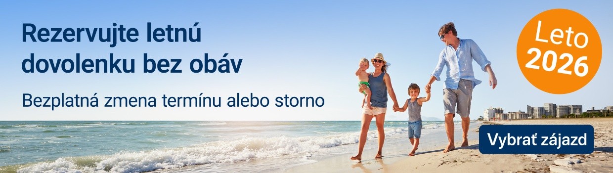 Flexibilná zmena zájazdu 2026
