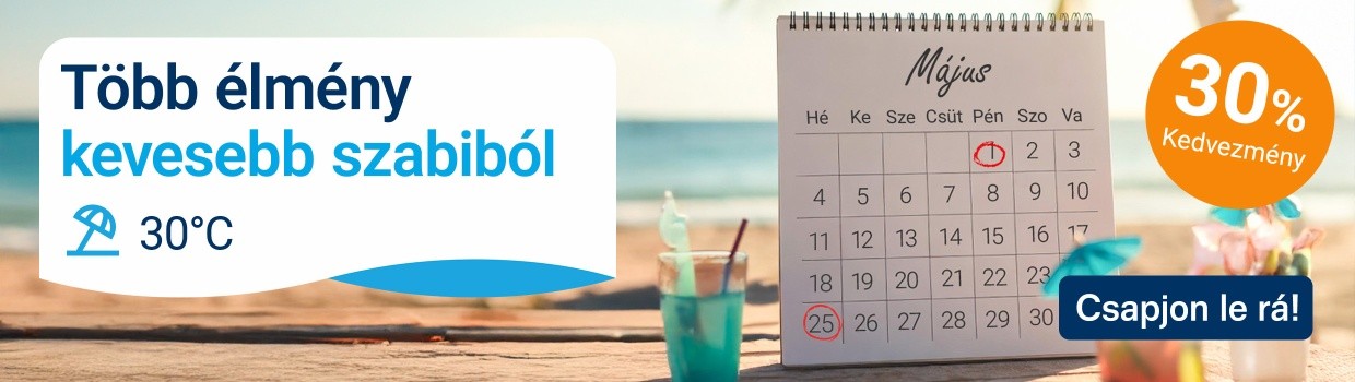 Több élmény kevesebb szabiból