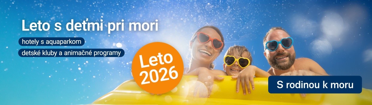 Leto s deťmi pri mori