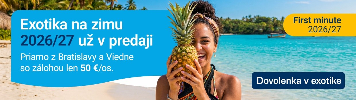 Exotika na zimu 2026/27 už v predaji 