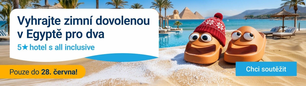 Vyhrajte zimní dovolenou v Egyptě