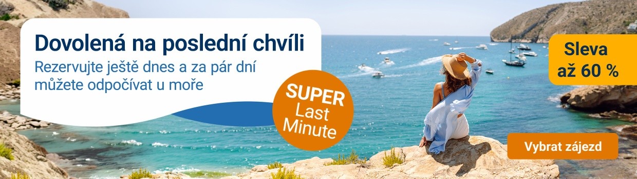 Super Last Minute dovolená léto 2026
