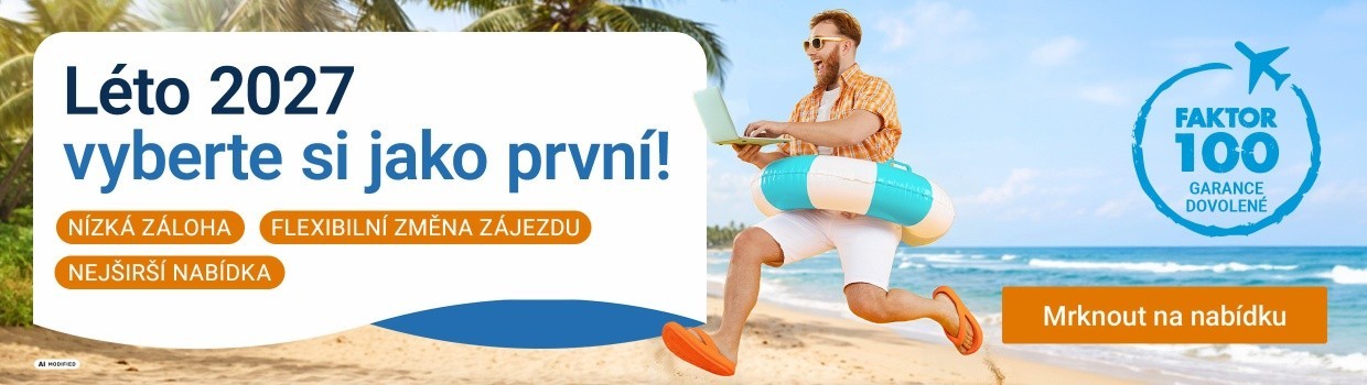 Léto 2027 vyberte si jako první!